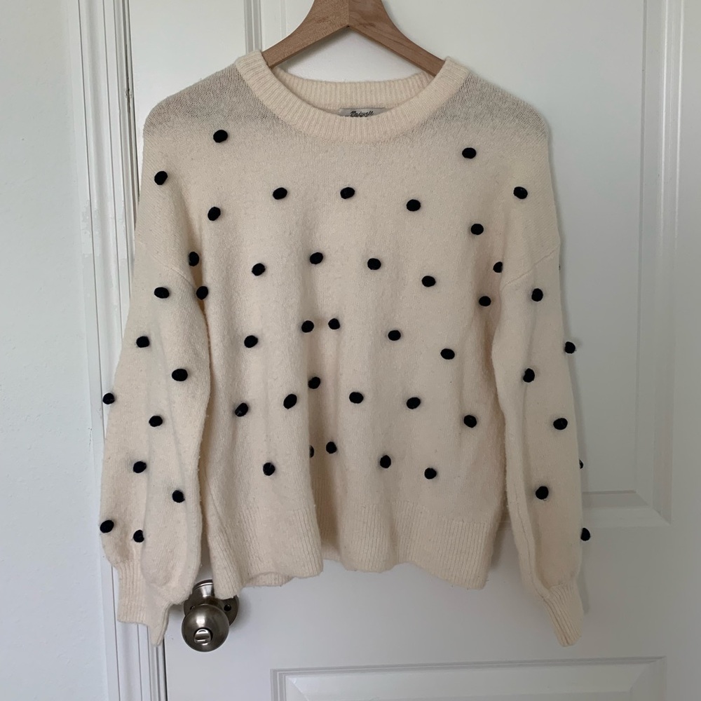 Madewell Pom Pom Sweater